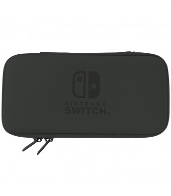 Nintendo Switch Lite Slim Tough Pouch (Black) By HORI - Officially Licensed By Nintendo