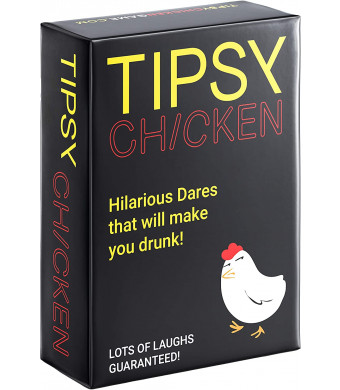 Tipsy Chicken, Drinking Party Card Game for Adults, Outrageously Fun Dares for Game Night