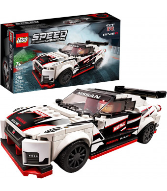 LEGO Speed Champions Nissan GT-R NISMO 76896 Toy Model Cars Building Kit Featuring Minifigure, New 2020 (298 Pieces)