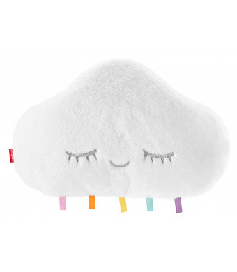 Fisher-Price Twinkle and Cuddle Cloud Soother, Plush Crib-Attach Baby Soother