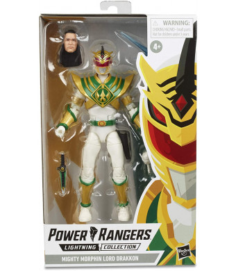 Power Rangers Lightning Collection 6" Mighty Morphin Lord Drakkon Collectible Action Figure Toy Inspired by Shattered Grid Comics