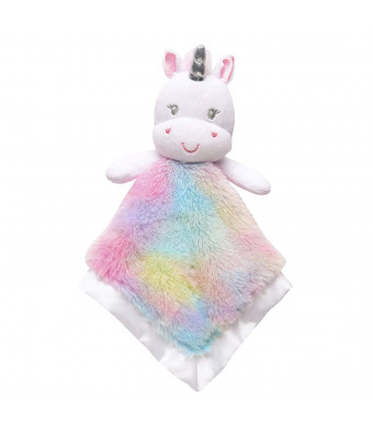 Baby Starters Rainbow Unicorn 14 inch Snuggle Buddy