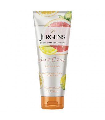 Jergens Body Butter Hand and Body Lotion Sweet Citrus