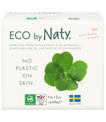 Eco by Naty Absorbent Nursing Pads, Compostable