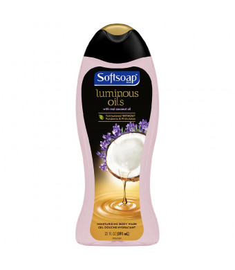 Softsoap Moisturizing Body Wash Luminous Oils Coconut Oil & Lavender