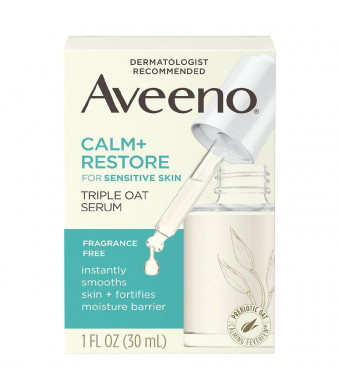 Aveeno Calm + Restore Triple Oat Sensitive Skin Face Serum