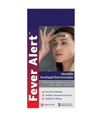 Fever Alert Reusable Sticker Forehead Thermometer