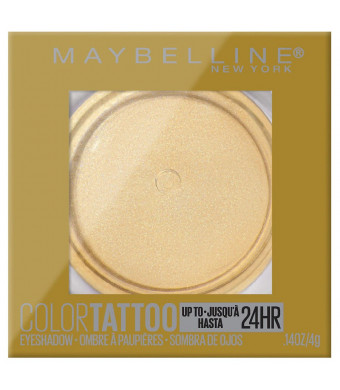 Maybelline Color Tattoo Up To 24HR Longwear Cream Eyeshadow Makeup Golden Girl