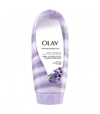 Olay Moisture Ribbons Plus Body Wash Shea + Lavender Oil