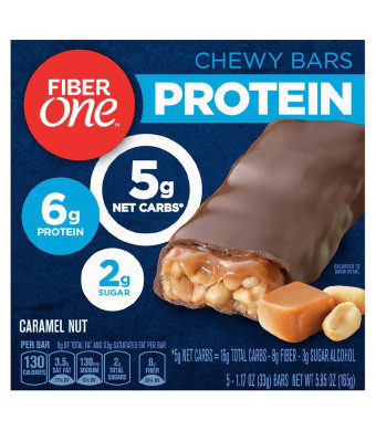 Fiber One Protein Chewy Bars Caramel Nut