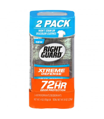 Right Guard Xtreme Defense Antiperspirant Deodorant Gel Arctic Refresh