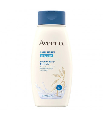 Aveeno Skin Relief Body Wash For Dry Skin Fragrance-Free