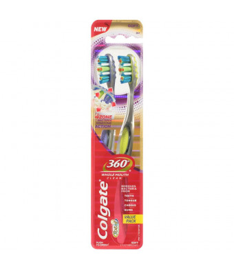 Colgate Whole Mouth Clean Toothbrushes Soft