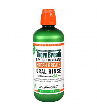 TheraBreath Oral Rinse Mild Mint