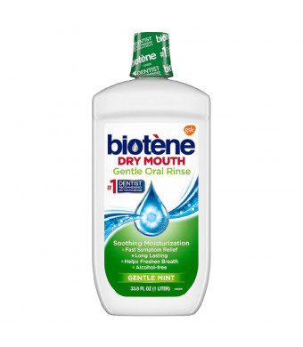 Biotene Moisturizing Gentle Oral Rinse Mild Mint