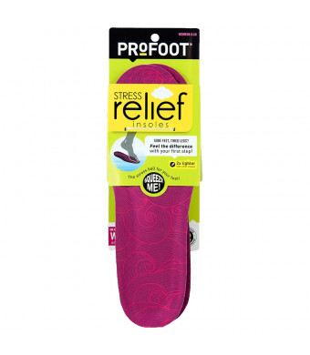 ProFoot Stress Relief Insole Women's Sizes 6-10