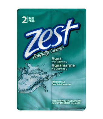 Zest Bar Soap Aqua