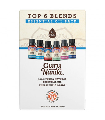 GuruNanda Essential Oils Set