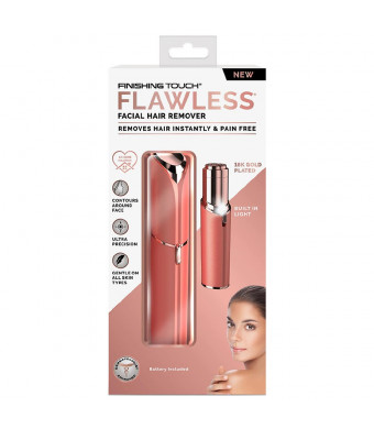 Finishing Touch Flawless Facial Hair Remover Coral