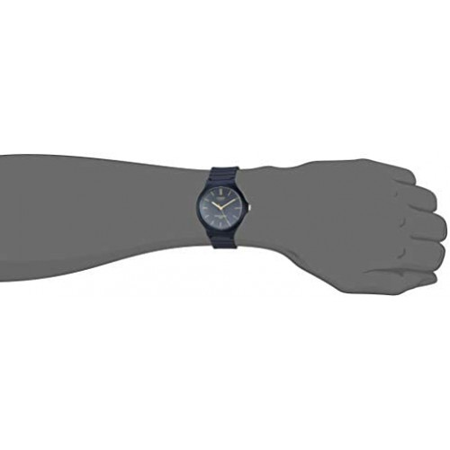 Casio Classic Quartz Watch with Resin Strap, Black