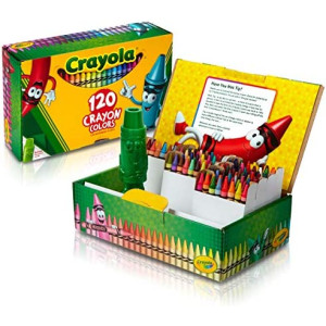 Crayola Crayons, 120 Count, Coloring Supplies, Gift for Kids