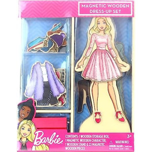 Barbie Magnetic Wooden Dress Up