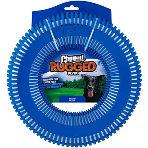 Chuckit! Rugged Flyer Dog Toy, Medium, Assorted Colors