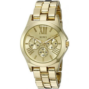 XOXO Women's Quartz Metal and Alloy Watch, Color:Gold-Toned (Model: XO5864)