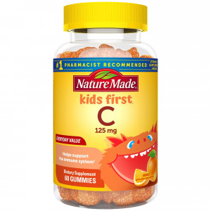 Nature Made Kids First Vitamin C Gummies 60 Count, Orange