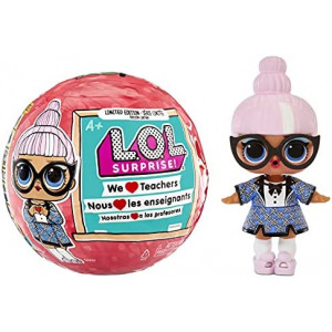 LOL Surprise MGA Cares Collectible Doll 7+ Surprises Limited Edition Teachers Appreciation Doll with School Themed Accessories, Gift for Kids, Toys for Girls Boys Ages 4 5 6 7+ Years Old