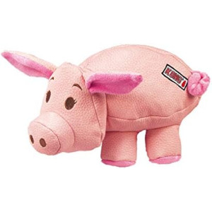 KONG Phatz Pig Dog Toy, Small