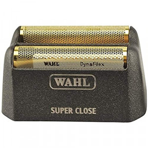 Wahl Professional 5 Star Series Finale Shaver Replacement Super Close Gold Foil, Hypo-Allergenic, Super Close, Bump Free Shaving for Professional Barbers and Stylists - Model 7043-100