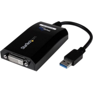 Startech USB32DVIPRO USB 3.0 to DVI/VGA External Video Card Multi Monitor Adapter