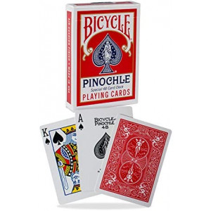 Bicycle Pinochle Playing Cards (Colors May Vary)