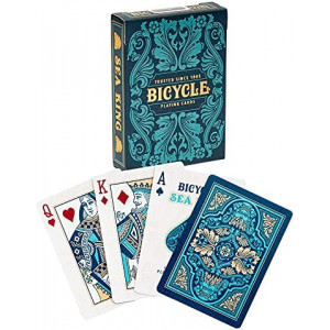 Bicycle Sea King Playing Cards Blue