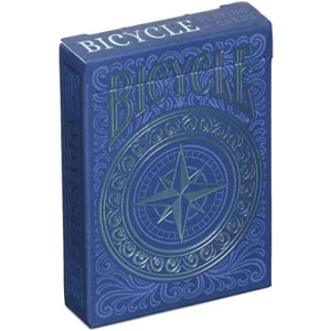 Bicycle Odyssey Playing Cards , Blue