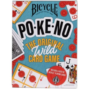 Bicycle Pokeno Playing Card Game Pack (Includes 1 Deck, Scorecards, and Chips)