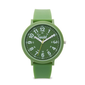 Speidel Eco Color Pop Recyclable Plastic Watch with 18mm Recyclable Silicone Strap - Avocado