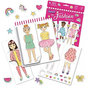 Educational Insights PaperCraft Fashion Parade, Paper Dolls, Fashion Boutique Toy, Ages 3+