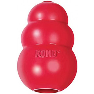 KONG - Classic Dog Toy, Durable Natural Rubber- Fun to Chew, Chase and Fetch