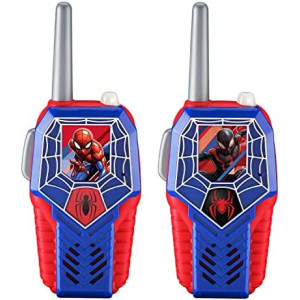 Spiderman FRS Walkie Talkies for Kids with Lights and Sounds Kid Friendly Easy to Use