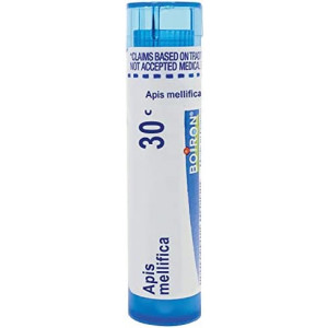 Boiron Apis Mellifica 30C, 80 Pellets, Homeopathic Medicine for Insect Bites