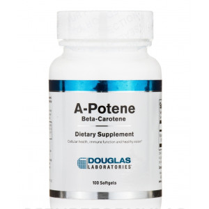 Douglas Laboratories A-Potene (Beta Carotene) - 100 Softgels