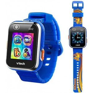 VTech KidiZoom Smartwatch DX2, Special Edition Skateboard Swoosh with Bonus Royal Blue Wristband