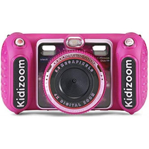 VTech KidiZoom Duo DX Digital Selfie Camera with MP3 Player, Pink