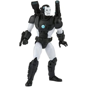 Marvel Legends Series War Machine 6-inch Action Figure Iron Man Toy, 6 Accessories, Multicolored, F3448