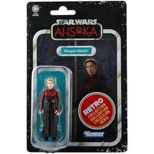 STAR WARS Retro Collection Morgan Elsbeth, Ahsoka 3.75-Inch Collectible Action Figures, Ages 4 and Up