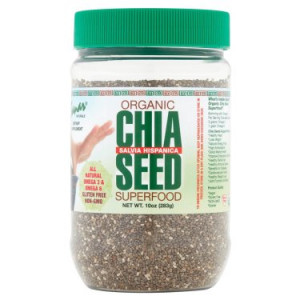 Sanar Naturals Organic Chia Seeds, 10.0 Oz