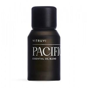 Vitruvi Pacific, Balance Essential Oil Blend, 100% Pure Amyris, Bergamot, Eucalyptus, Lavender and Basil Oil (0.5 fl.oz)