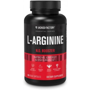 L Arginine (Patented Nitrosigine) 1500mg - Patented Bonded L-Arginine Silicate Nitric Oxide (NO) Booster Pre Workout Supplement for Muscle Growth, Pumps, Vascularity, Energy - 90 Veggie Pills